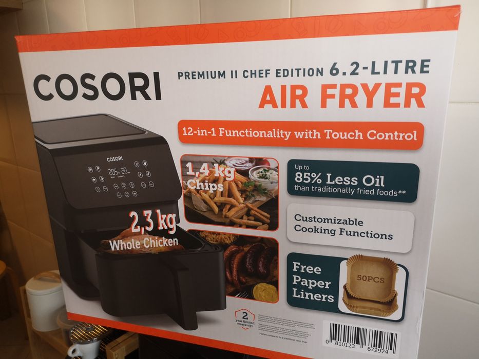 Air Fryer Cosori Premium II Chef Edition 6.2L  GARANTIA