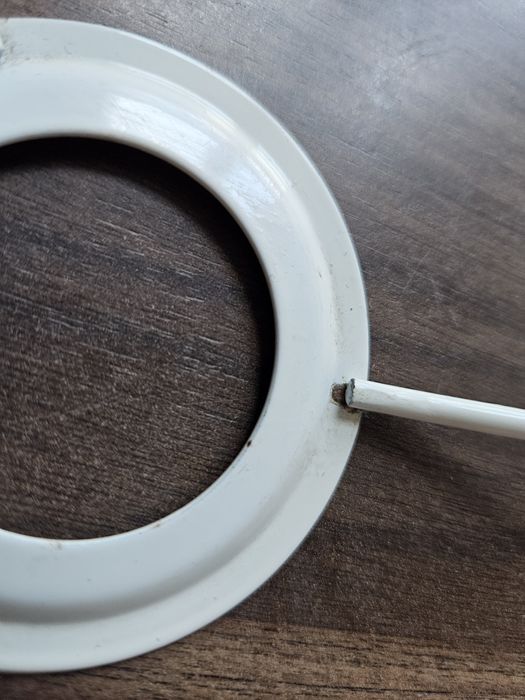 Ikea Hemsta, abażur , lampa wisząca, klosz różowy