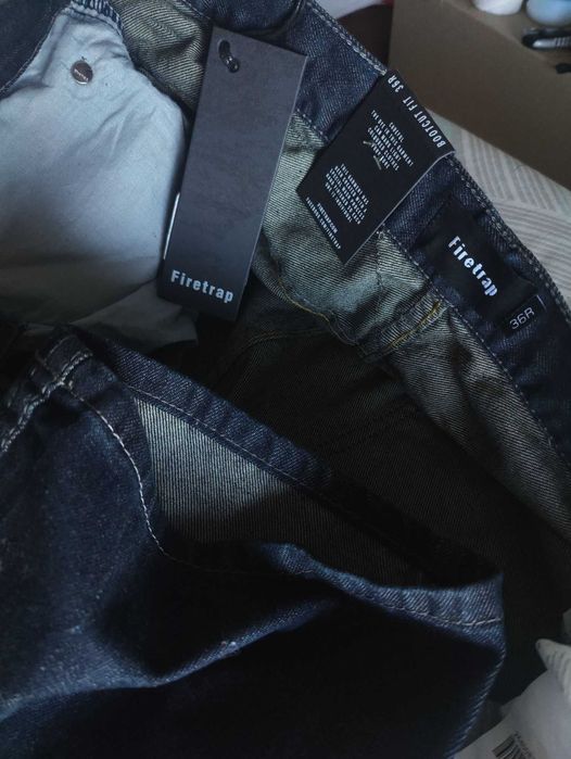 Джинсы Firetrap jeans United Kingdom w36 dark navy.