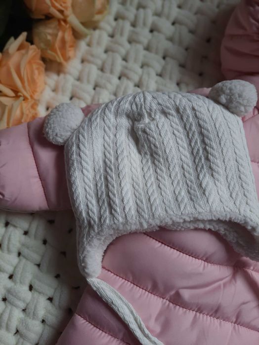 Зимовий комбінезон для дівчинки Lily&Dan 3-6м