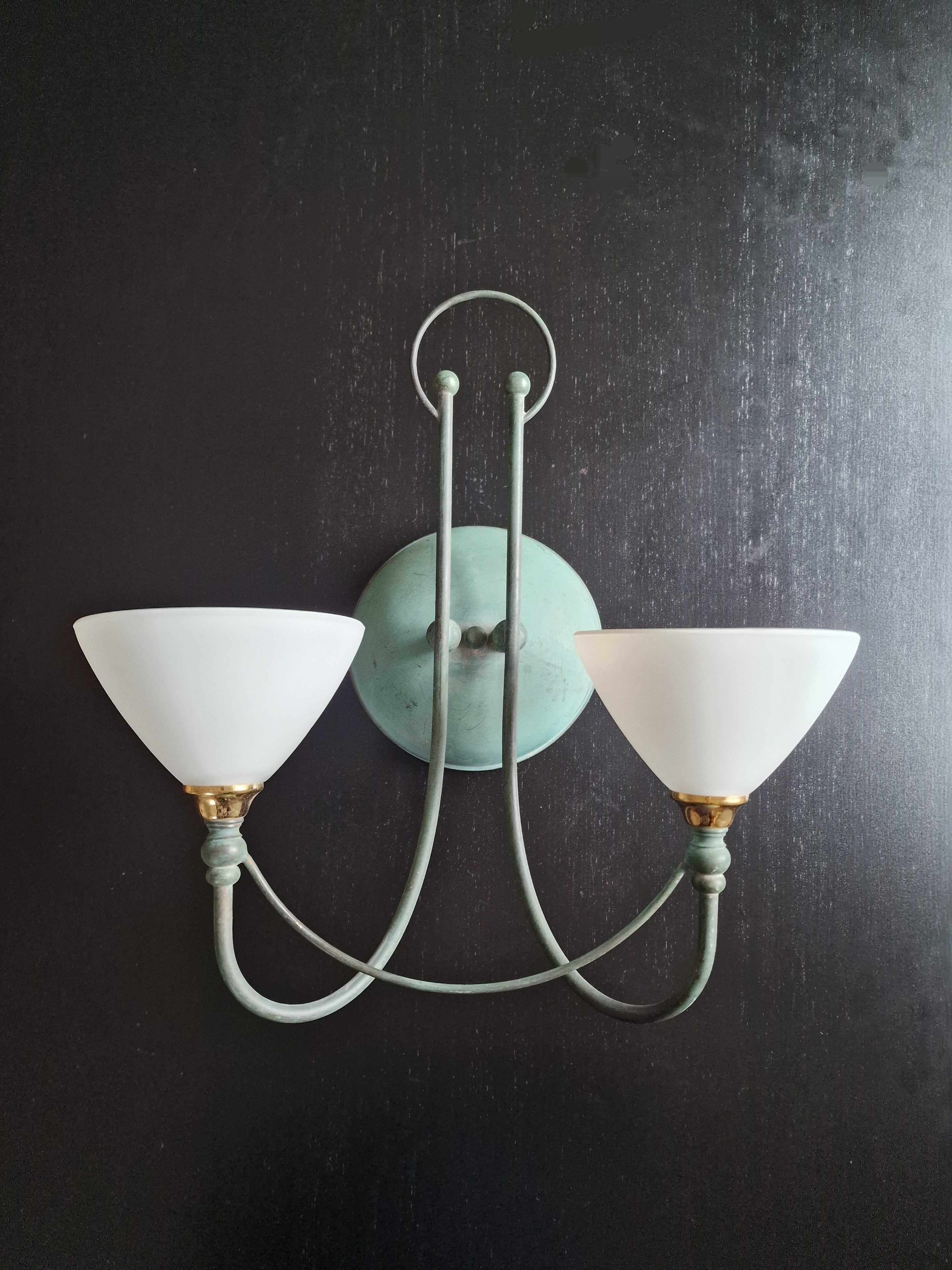 Lampa ścienna z lat 90