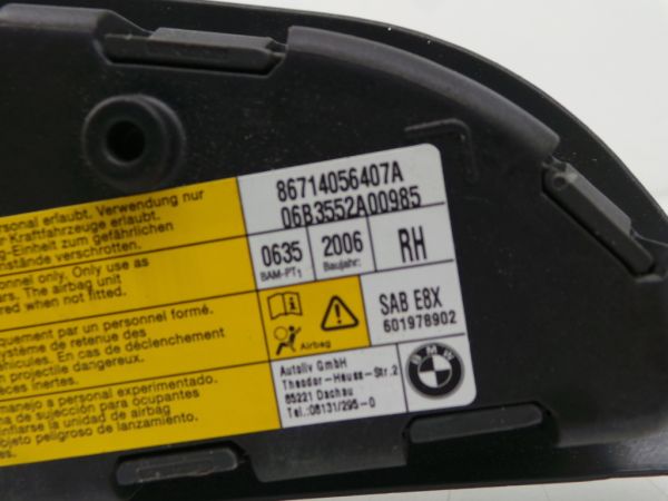 Airbag banco direito BMW 1 (E87)