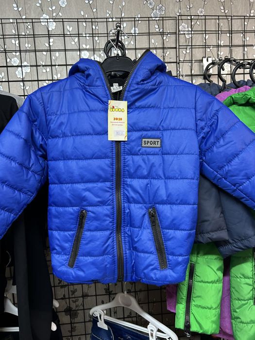 Дитяча куртка на флісі