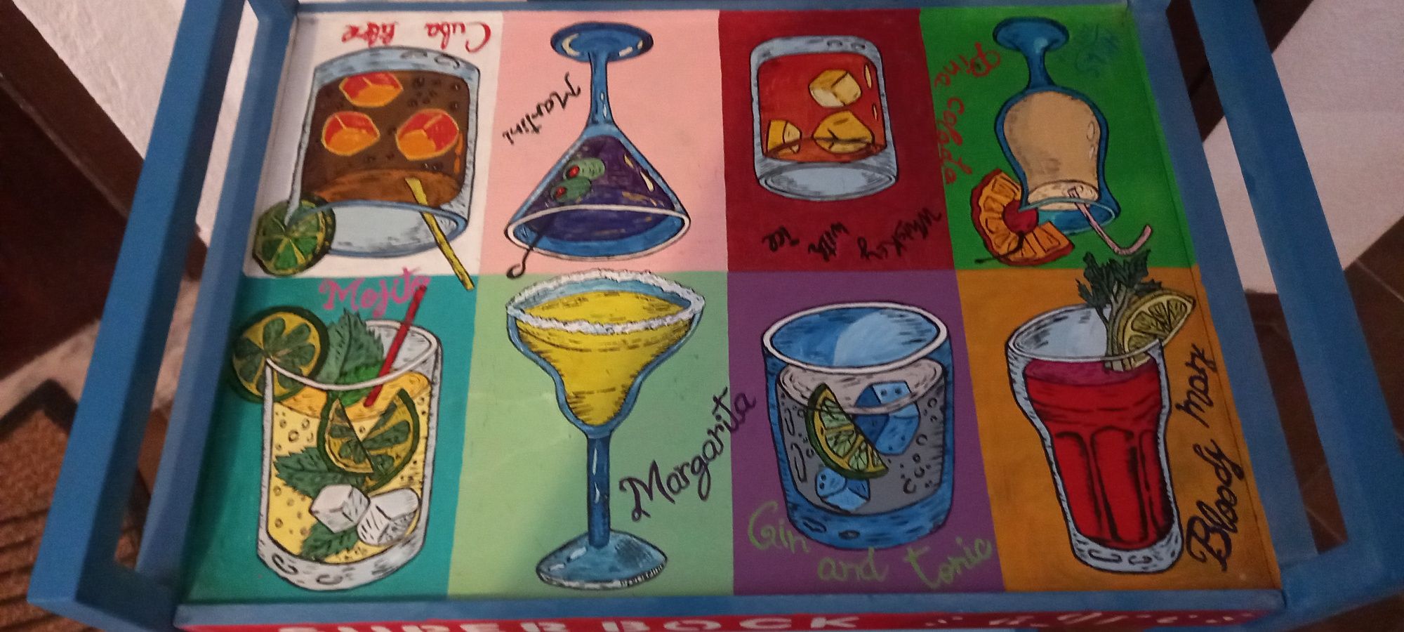 Carro de bebidas