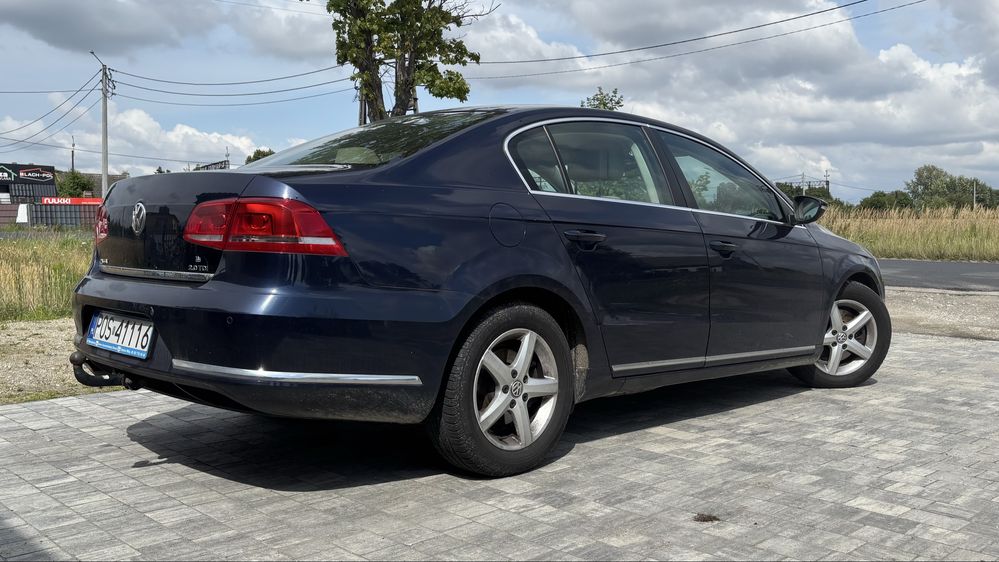Volkswagen Passat B7 2.0 TDI Bluemotion 140 KM – bezwypadkowy 100%