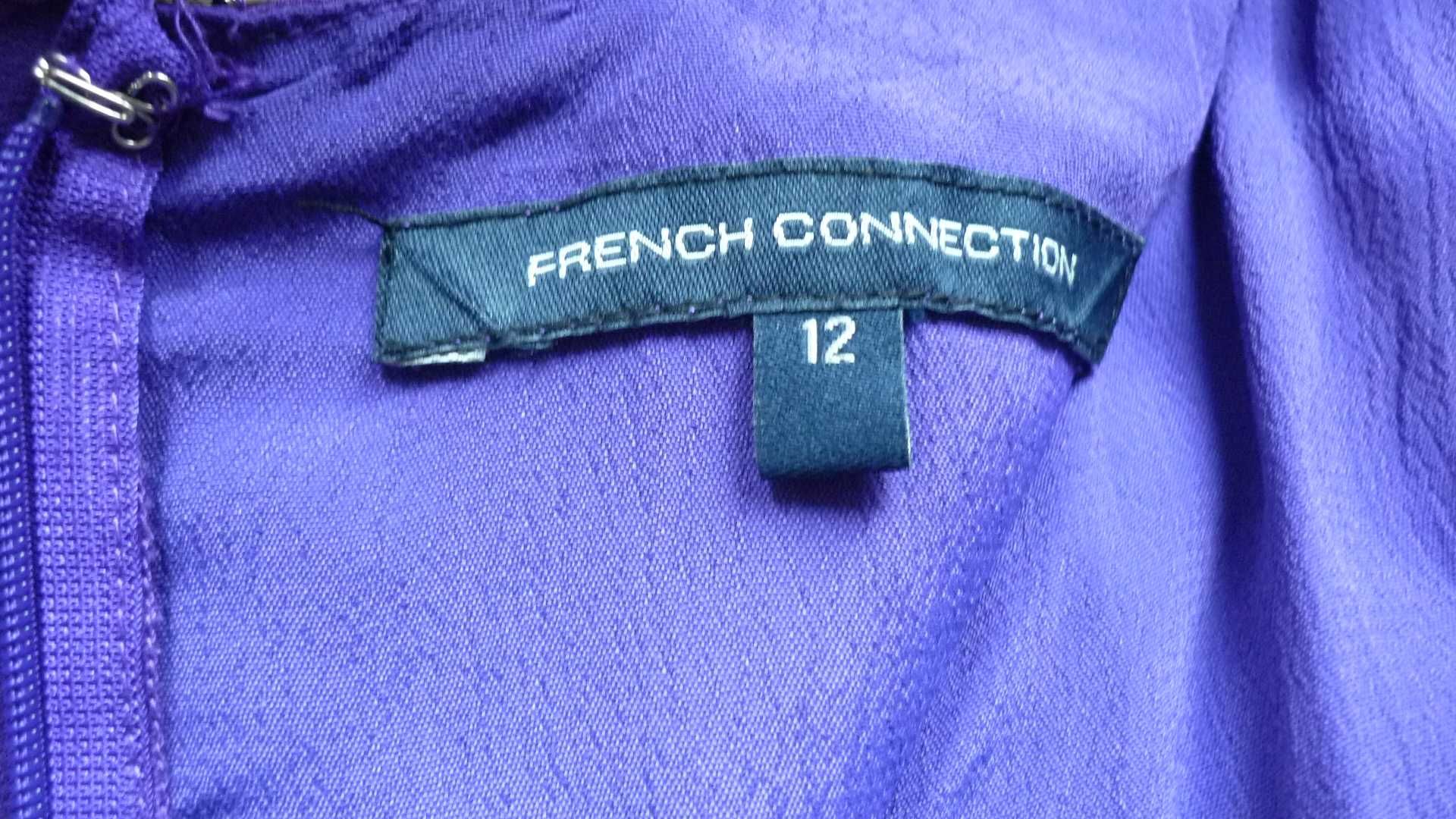 French Connection- jedwabna elegancka sukienka   r; M  - 2 gat.