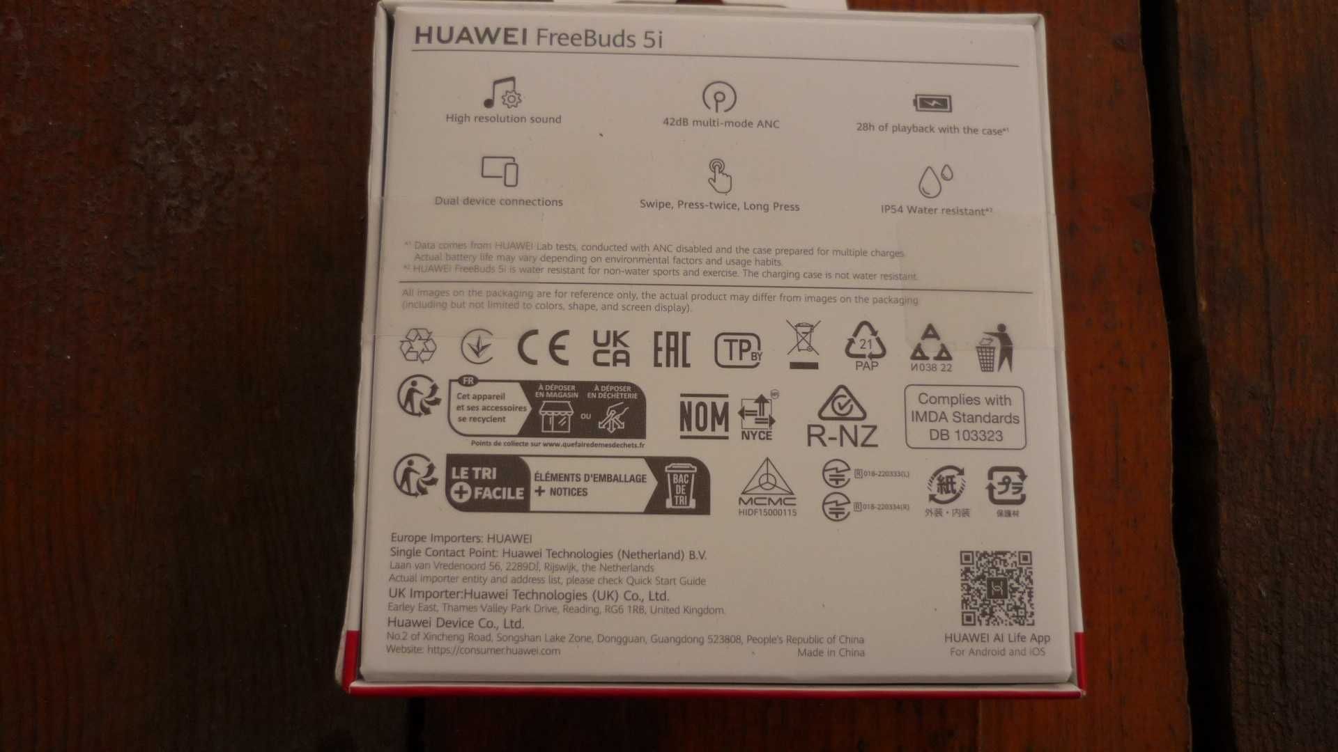 Nowe słuchawki bezprzewodowe Huawei FreeBuds 5i