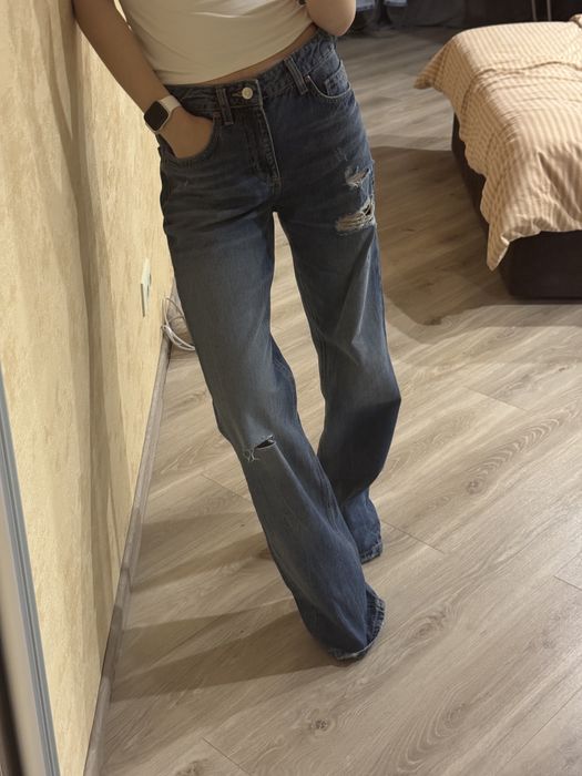Джинсы Zara wide leg