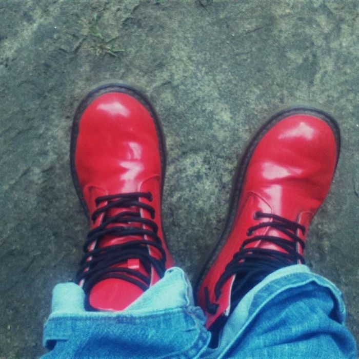 Czerwone prawie glany