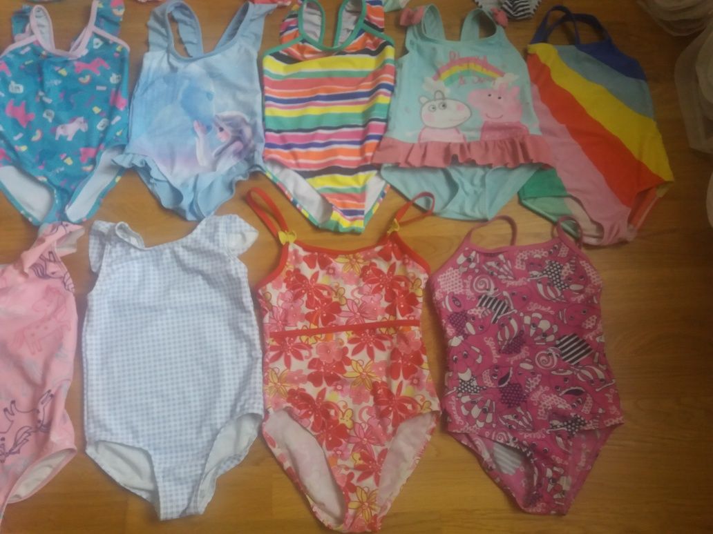 Цельные сдельные купальники от 3 месяцев до 1-2-3-4 лет
