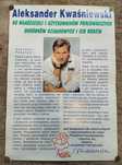 Aleksander Kwaśniewski plakat wyborczy 1995