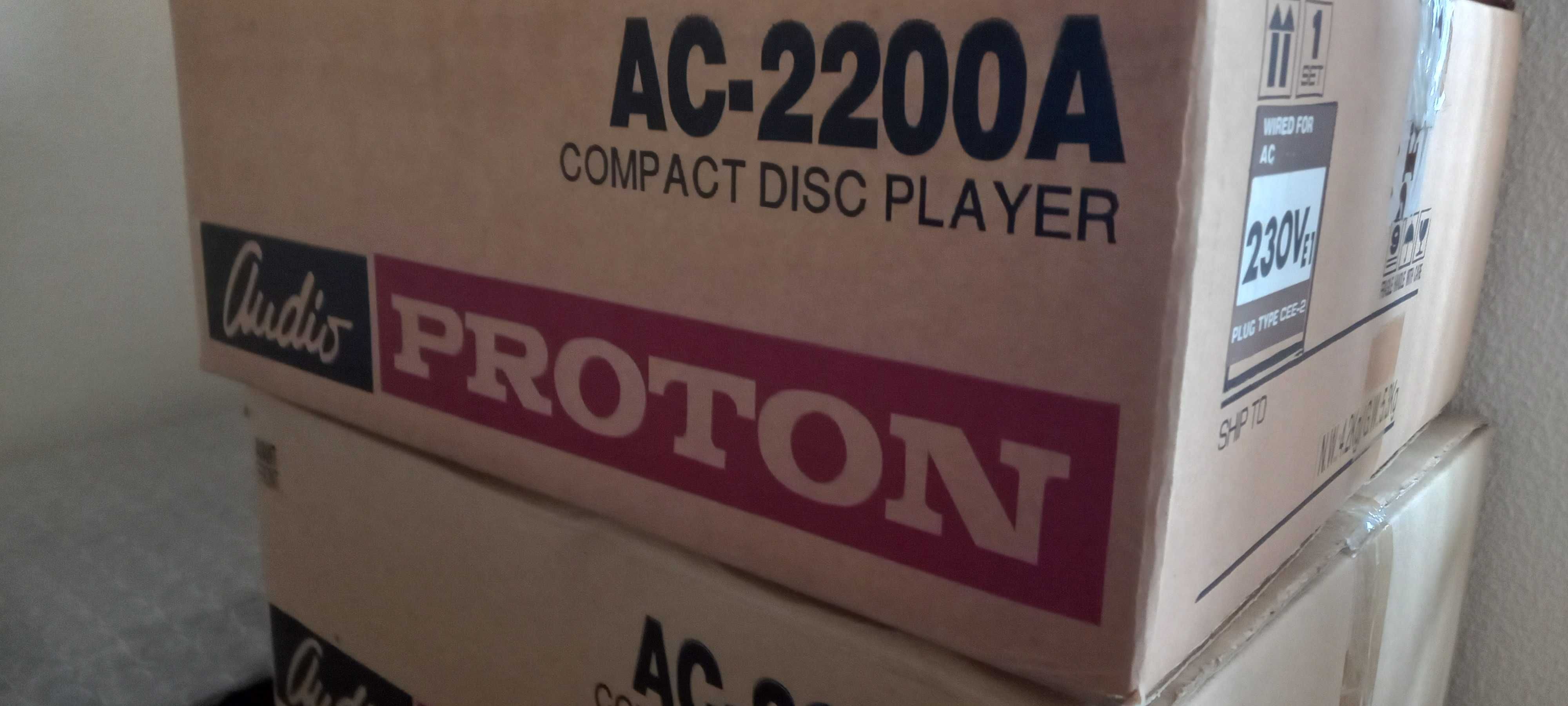 Leitor CD Player Proton AC-2200A, Novo - Audio NAD