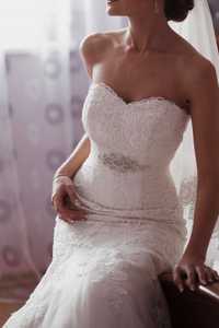 Весільна сукня з камінням Swarovski