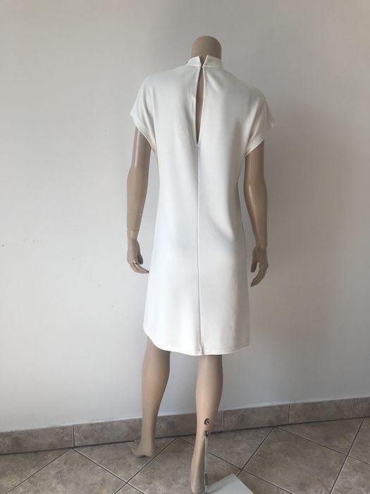 Massimo Dutti biała sukienka S