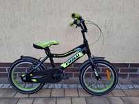 BMX, rower dziecięcy 16" ALU Fuzlu Thor+boczne kółka