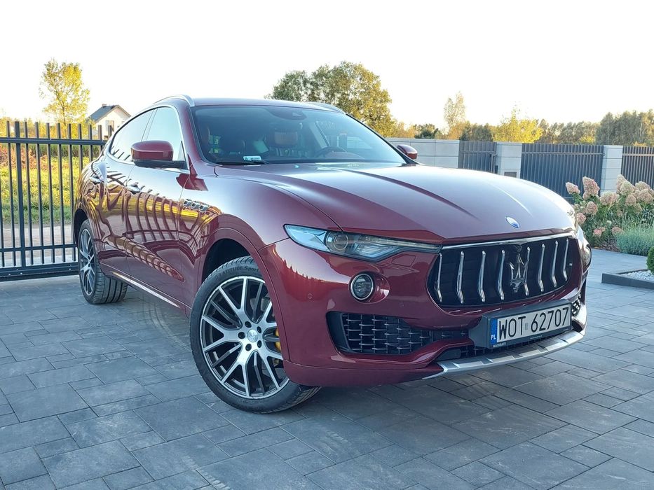 Maserati Levante Pierwszy właściciel / Polski salon / Faktura VAT 90000 PLN netto