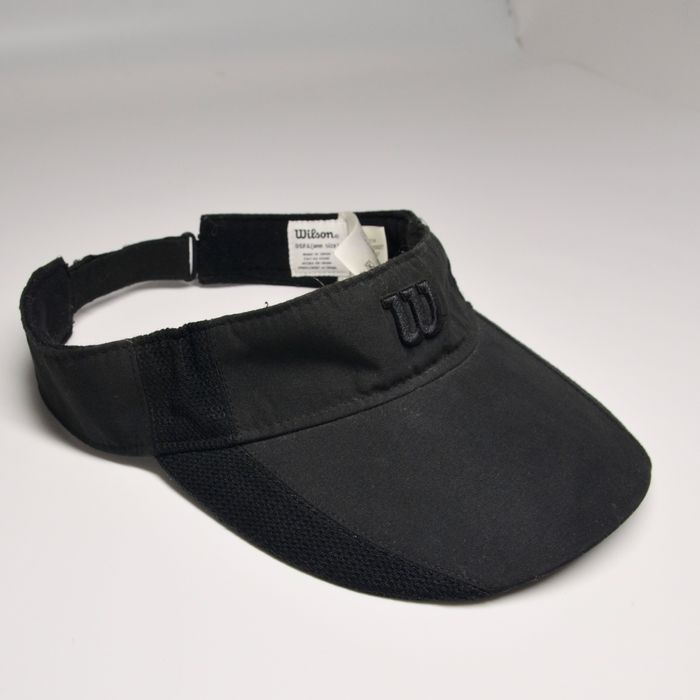 Теннисный козырёк кепка Wilson Women Visor SS15 Black (WRA520027)