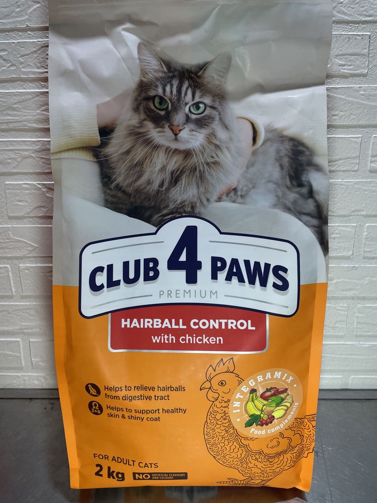 Сухий корм для котів Club 4 Paws