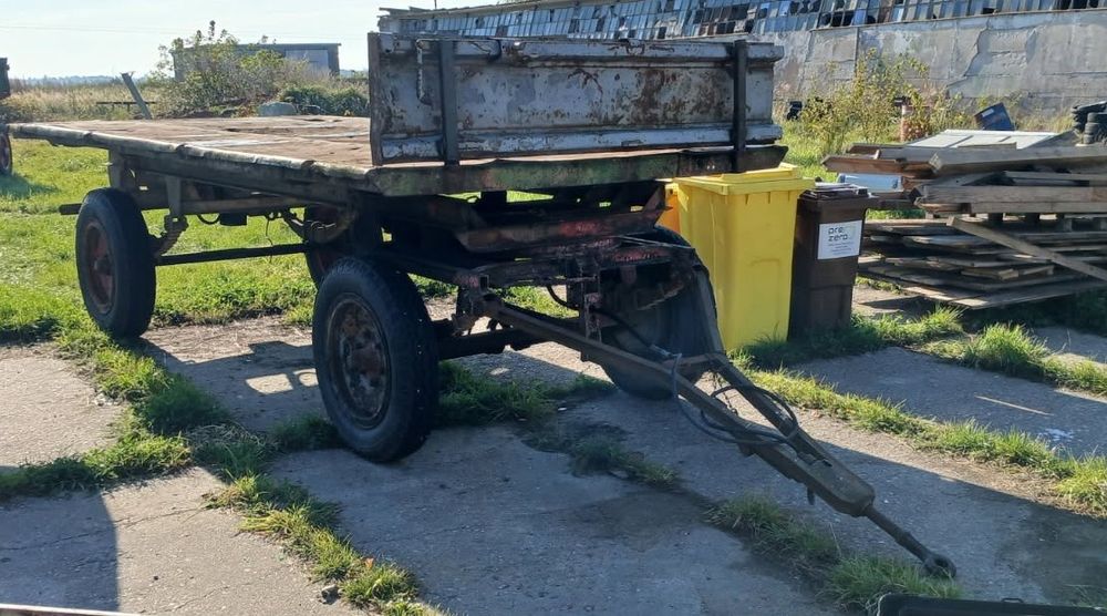 Przyczepa rolnicz wywrotka 2 strony