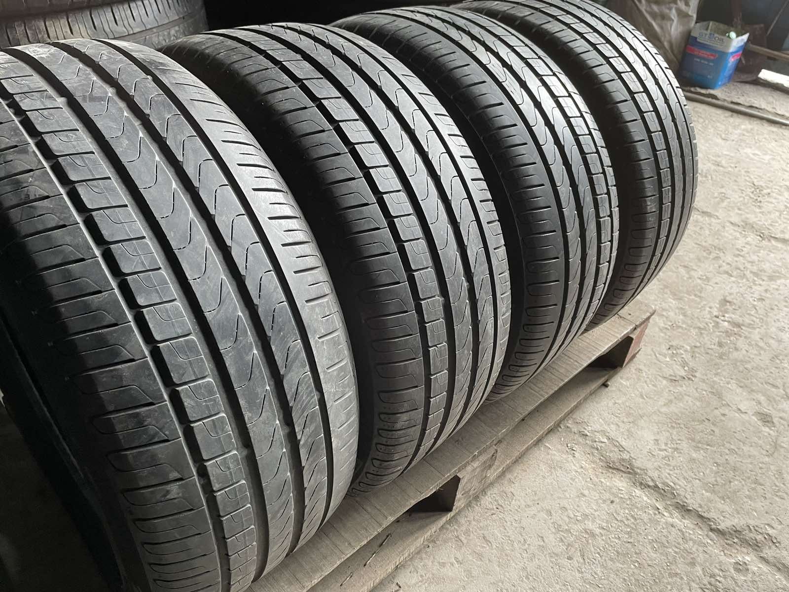 235.45.17 Pirelli 4шт лето БУ склад шины резина из Европы 45 R17