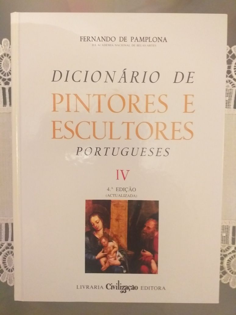 COLEÇÃO*Dicionários De Pintores e Escultores Portugueses.