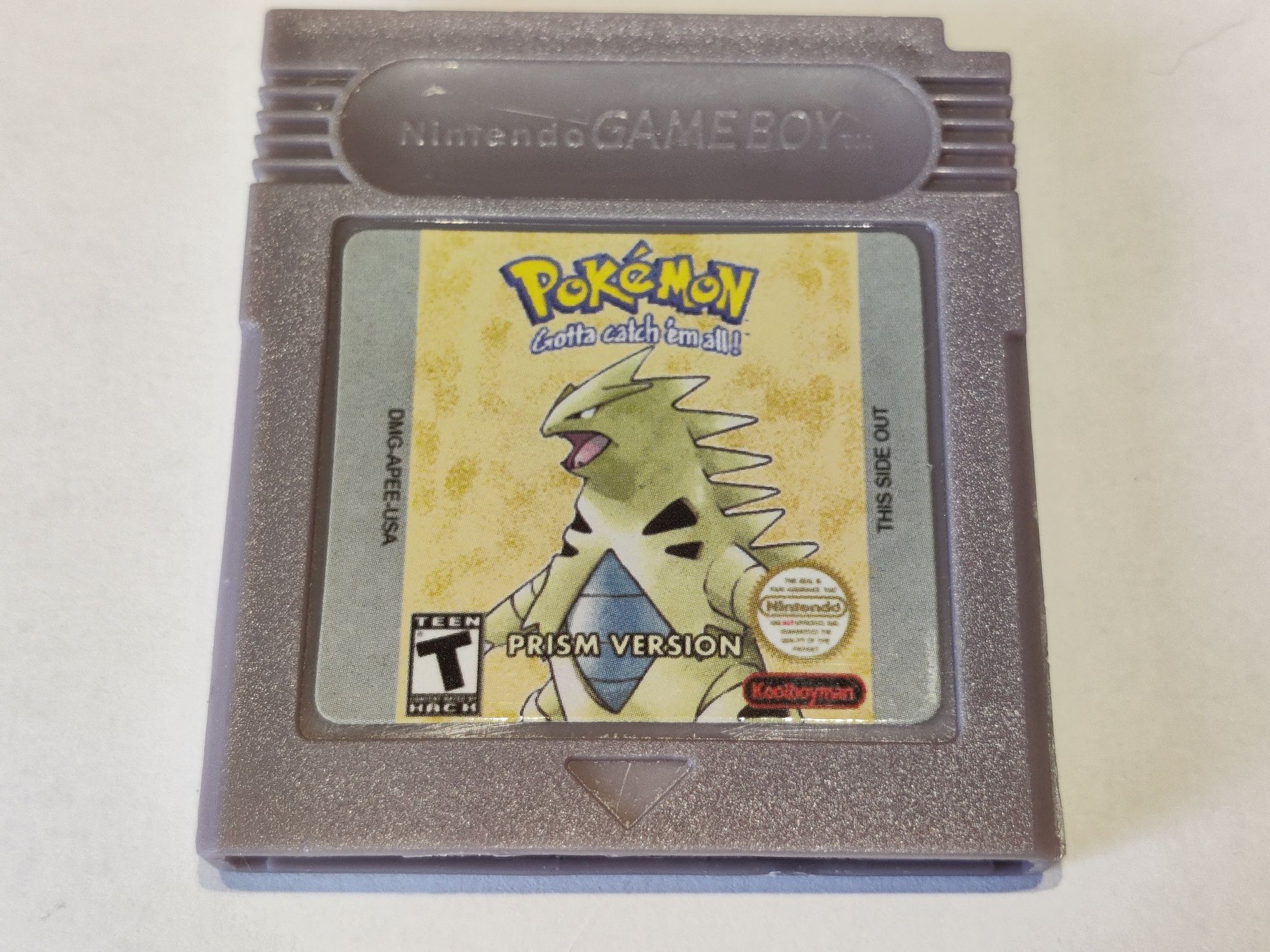 Pokemon Prism Version gameboy color advance gbc gba.