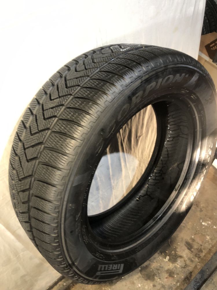 Nr4 2 opony zimowe Pirelli scorpion winter 255/55/19 7,56mm bieznika