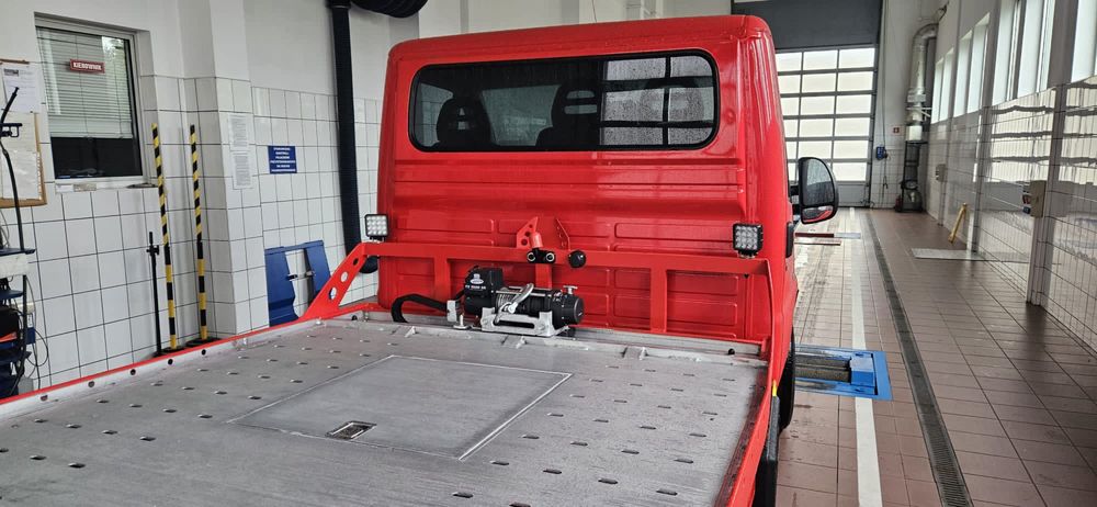 Fiat Ducato najazd zabudowa 100% aluminiowa PRODUCENT laweta