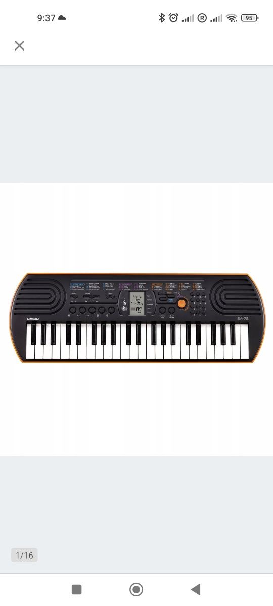 Keyboard Casio SA-76