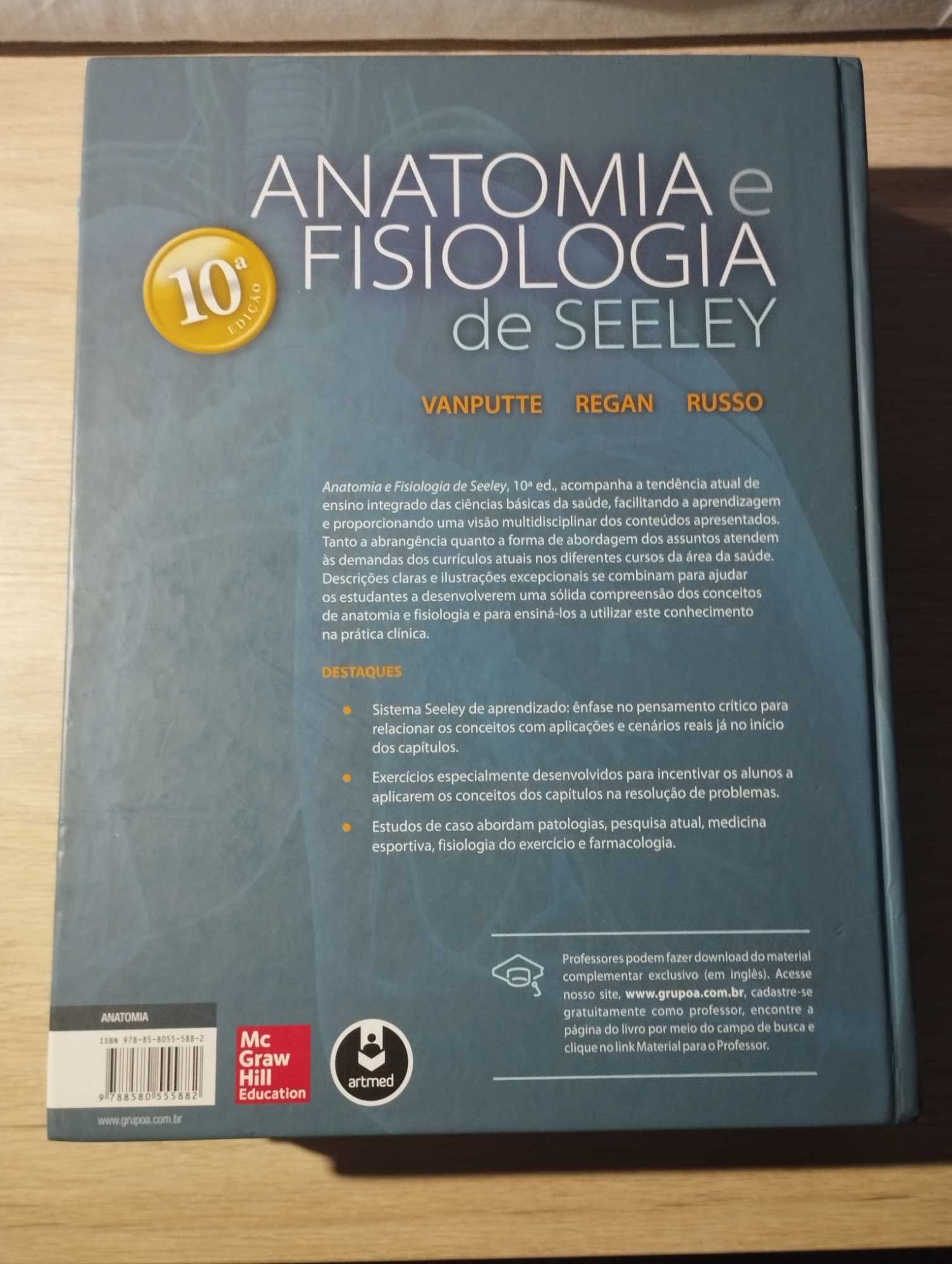 Anatomia e Fisiologia de Seeley (10ª Edição)