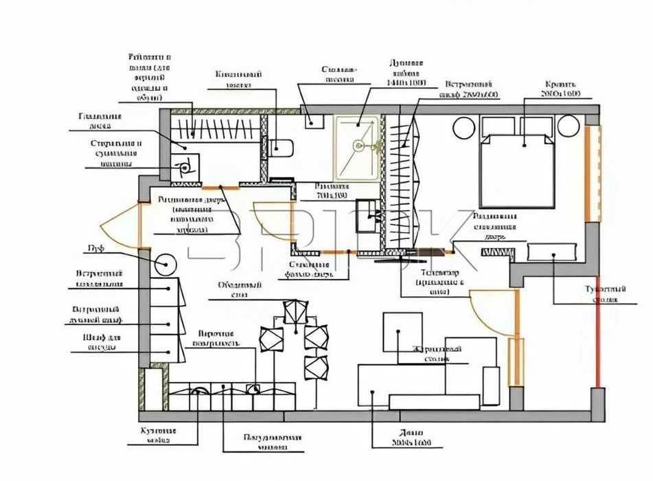 ‼️Продам квартиру.ЖК Tetris Hall.  1к= 53.7m2. вул. Федерова, 2- А‼️
