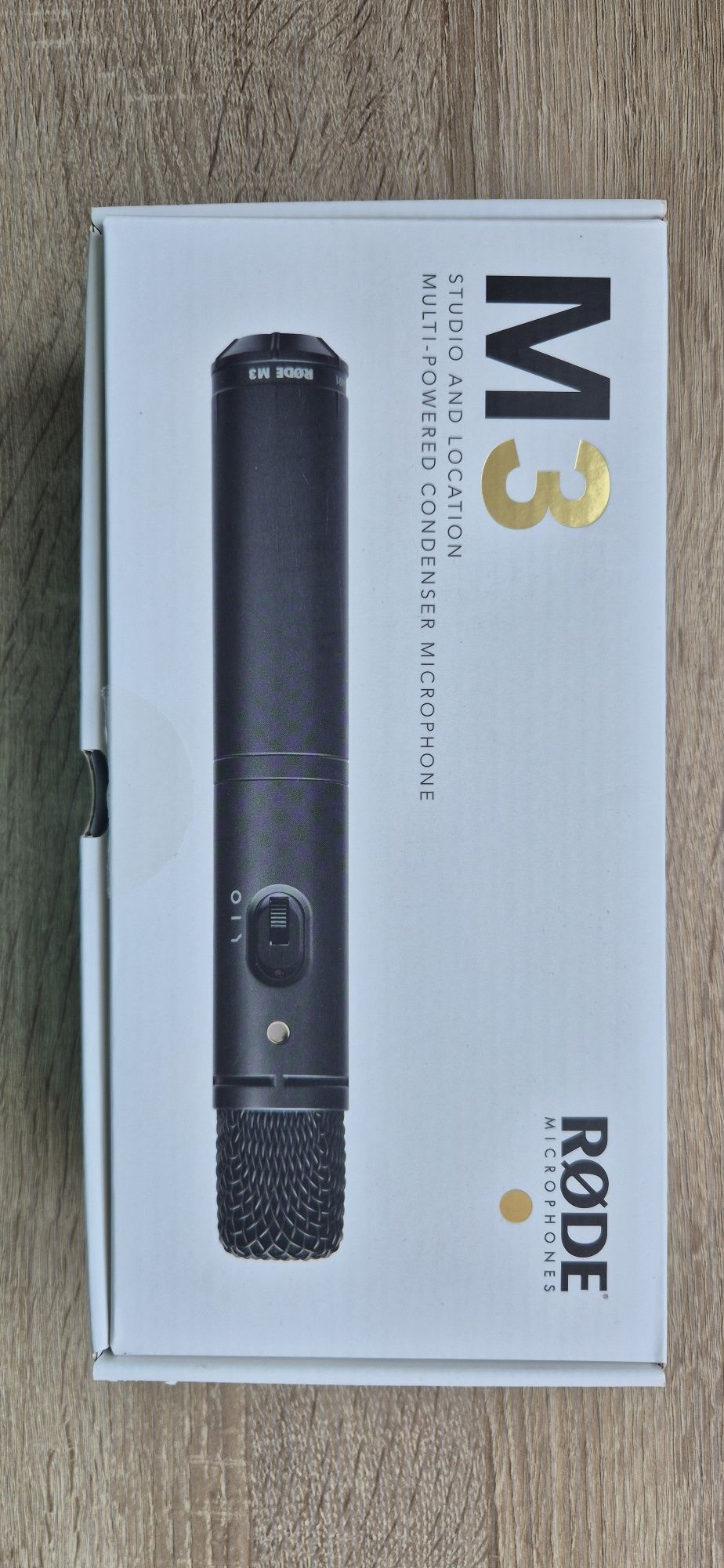 Microfone condensador Rode M3
