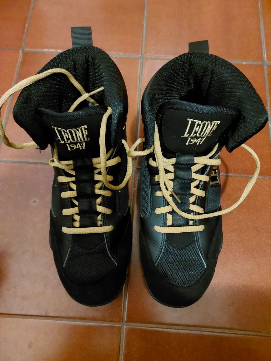 Botas de boxe leone