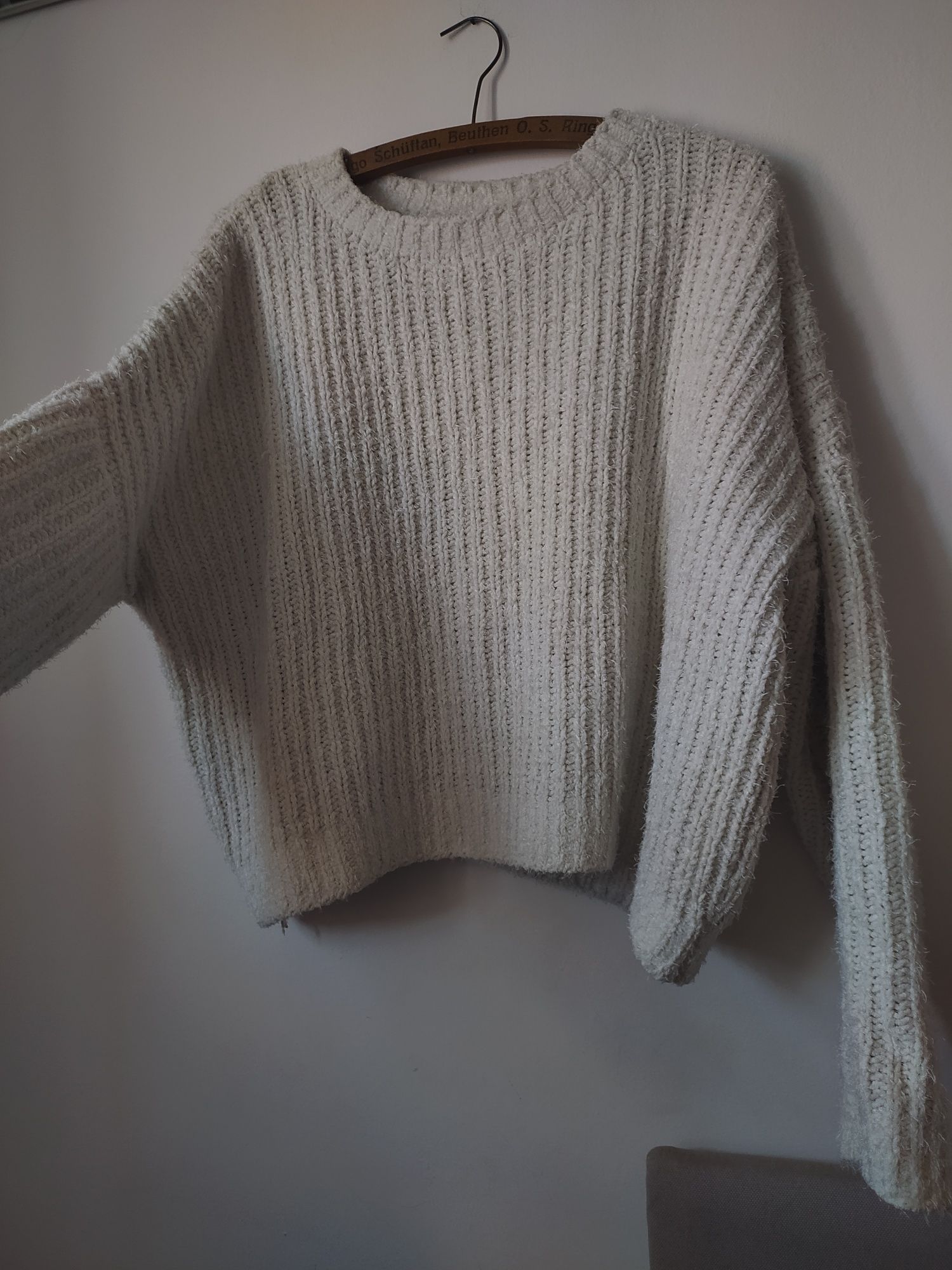 Biały sweter, Primark, L 40