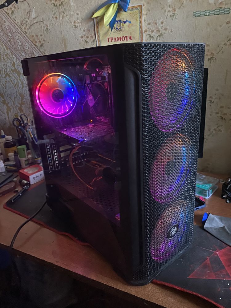 Игровой компьютер i5-9400F, 32gb RAM, gtx 1060 3gb, 512gb M2 SSD, 700w