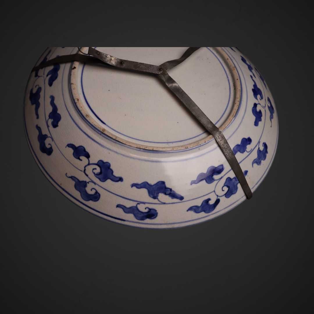 Potężna patera w stylu Ko-Imari  Japonia B5/050630