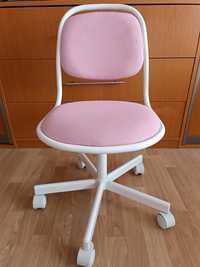 Ikea Dziecięce krzesło biurowe, biały/Vissle różowy
149,-