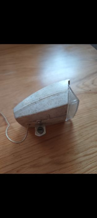 Lampa do roweru z PRL-u. Lampa do roweru Romet Wigry