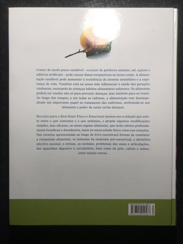 [NOVO] Livro ‘Receitas para o Bem-Estar Físico e Emocional’