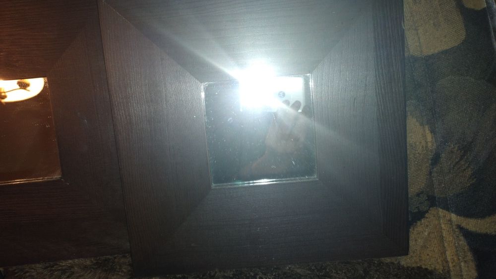 Trzy lusterka z Ikei