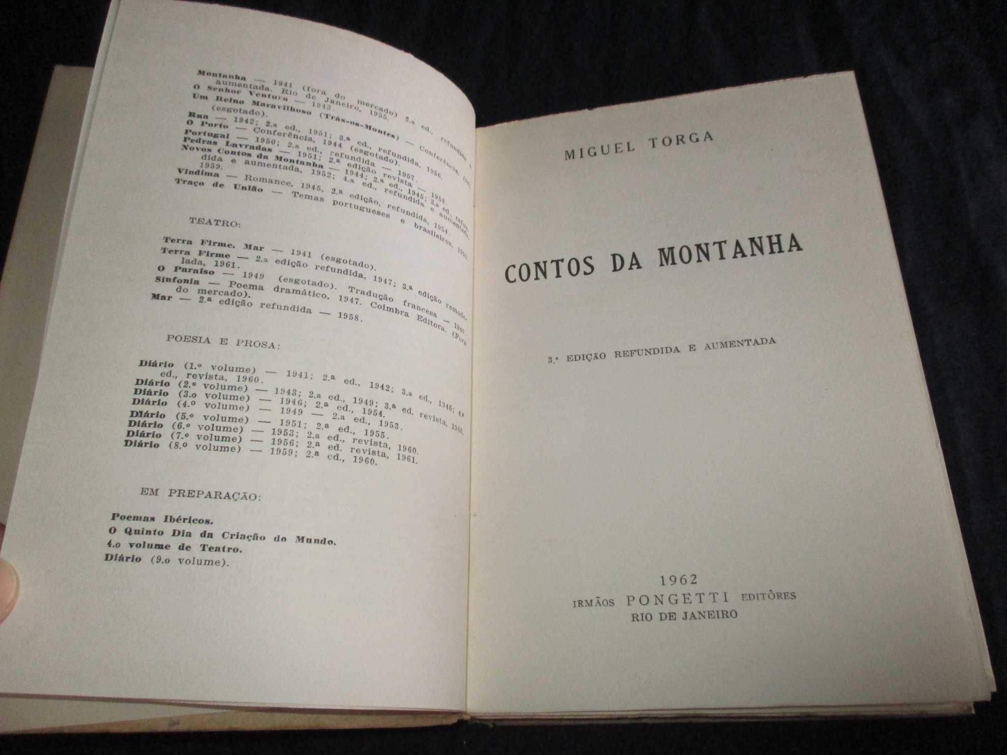 Livro Contos da Montanha Miguel Torga Tiragem Limitada e Numerado