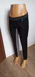 Sg Spodnie damskie 38 , 40 , L eleganckie spodnie 38 , 40 krata , zamk