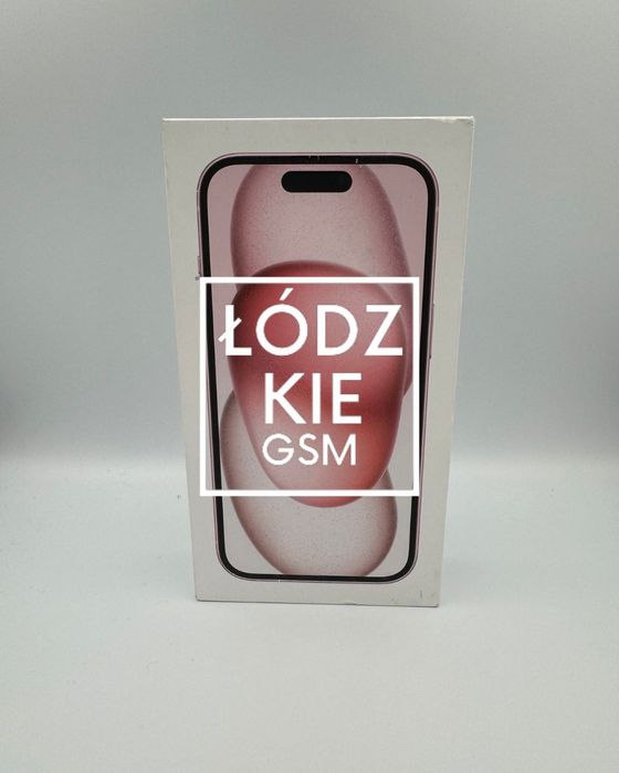 IPHONE 15 128GB PINK NOWY! 2499ZŁ Łódzkie GSM Rzgowska 16