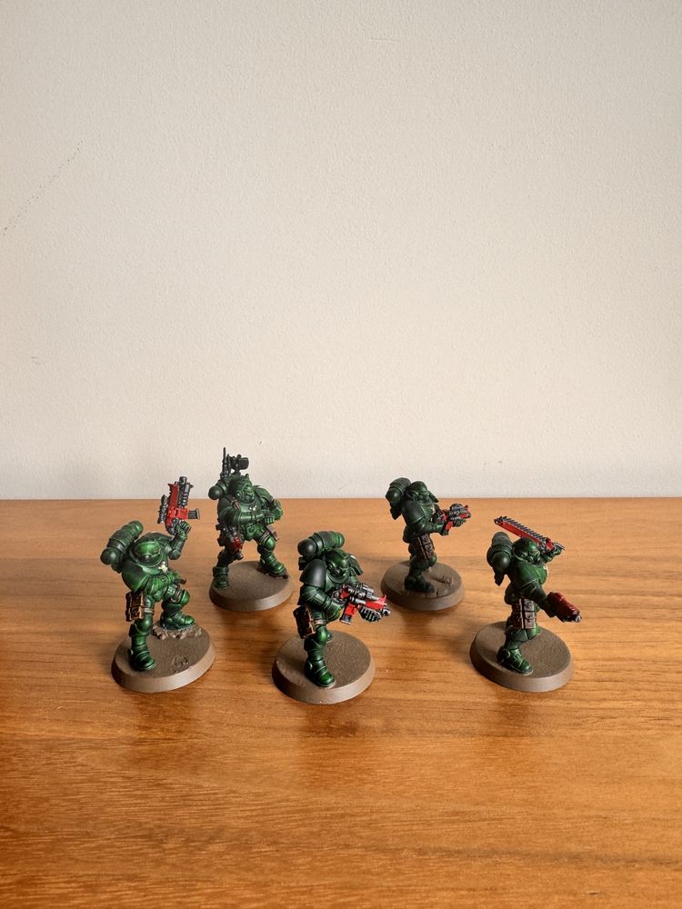 Games Workshop Space Marines Primaris Infiltrators 5 sztuk dark angels