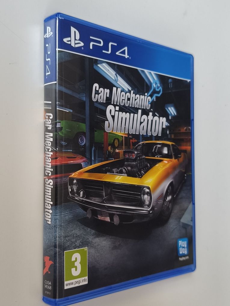 Gra Ps4 Car Mechanic Simulator PL gry PlayStation 4 UFC Crash Farming
