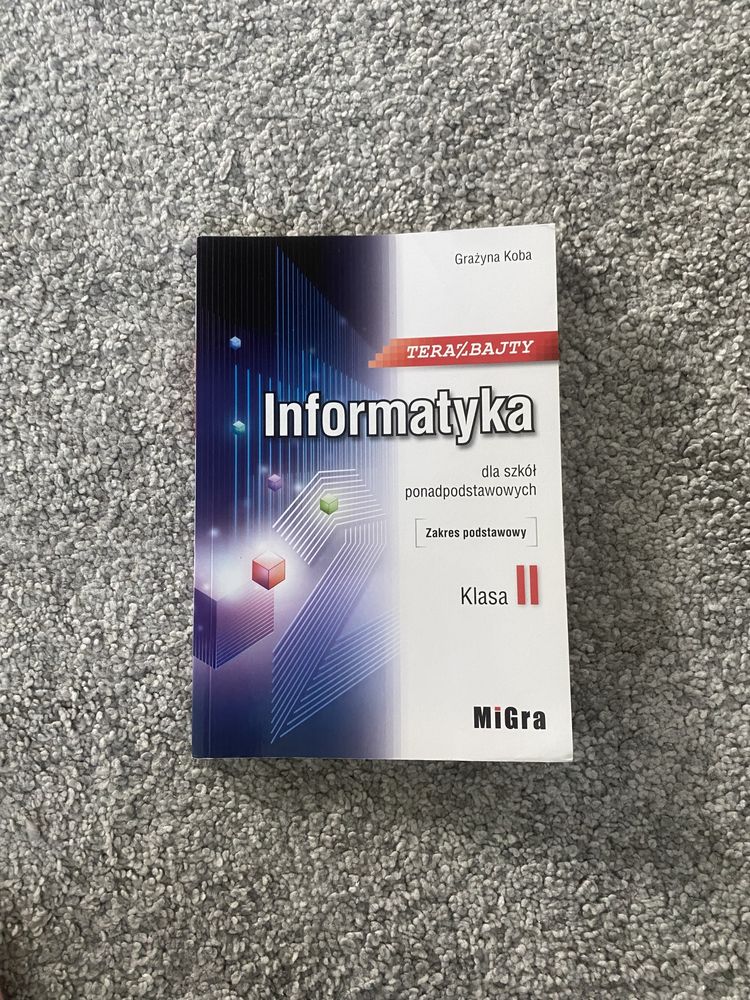 podręcznik do informatyki dla klasy 2 szkol ponadopostawowych