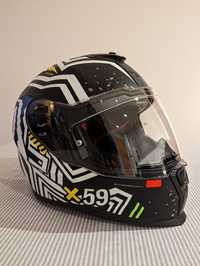 Capacete NEXX SX. 100 Enigma - cheira a novo!!!