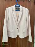 Blazer curto rosa bebé Ferrache