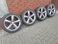 Koła Felgi Oryginalne Audi A6 C6 8Jx18 ET43 5x112 245/40R18 8mm Zima