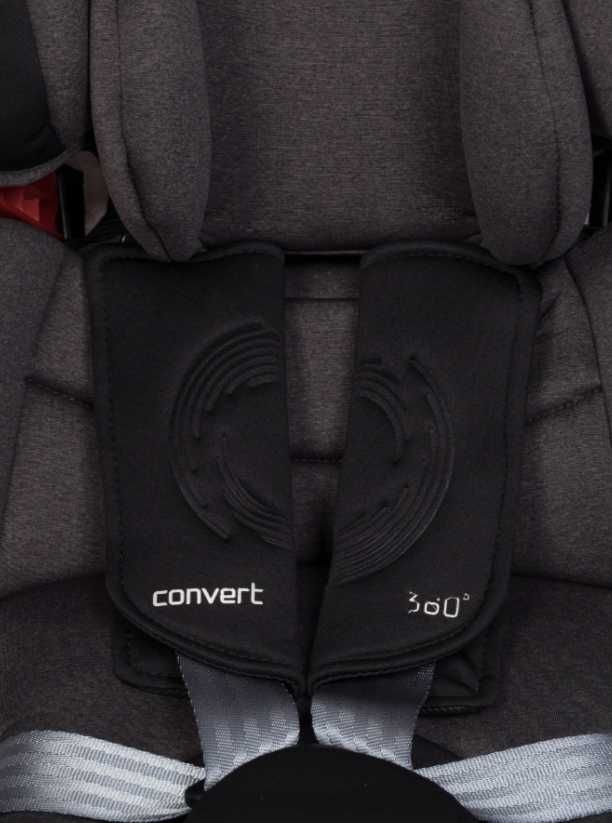 Fotelik samochodowy Convert EasyGo obrotowy 360 stopni isofix NOWOŚĆ